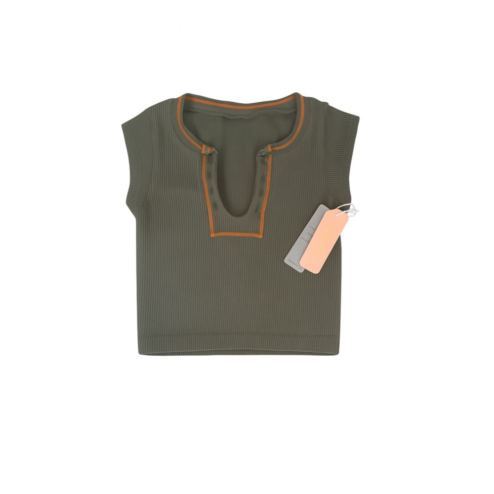 Women's ANWND Top Size M/L Green